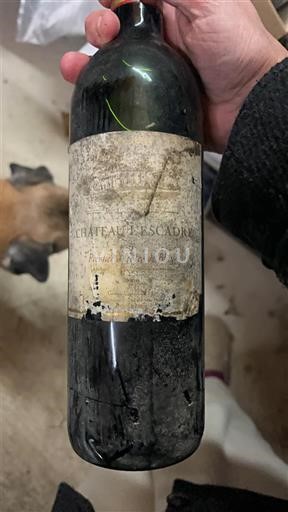 Bordeaux Blaye-Côtes-de-Bordeaux Château L'Escadre Icke årgångsbetecknad