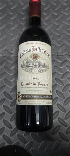 Bordeaux Lalande-de-Pomerol Château Belles Croix 2005