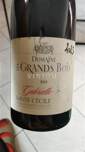 Thung lũng Rhône Không được chỉ định Domaine Les Grands Bois Gabrielle 2019
