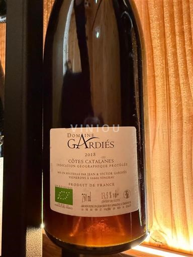 Languedoc in Roussillon Katalonske obale Domaine Gardiès On s’en fiche 2018