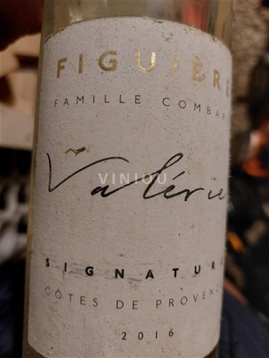 Provence Côtes-de-Provence Figuière Valérie 2016