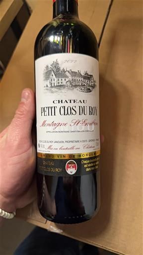 Bordeaux Montagne-saint-émilion Château Petit Clos du Roy 2022