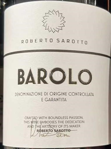 П'ємонт Бароло Roberto Sarotto Без вінтажу