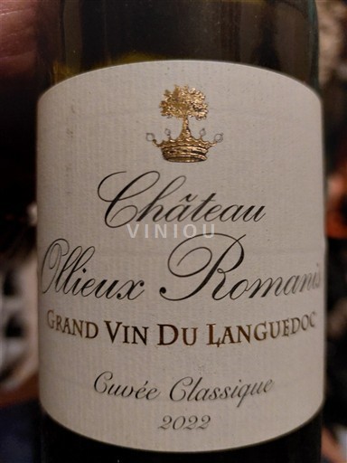 Langvedok Corbières Ollieux Romanis Classique 2022