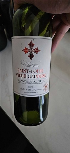Bordeaux Lalande-de-Pomerol Château Saint-Louis Vieux Galvesse 2019