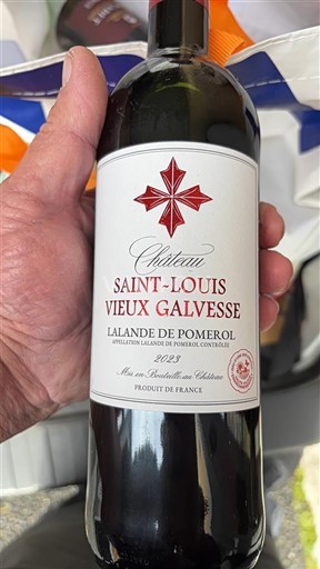 Бордо Лаланд-де-Помроль Château Saint-Louis Vieux Galvesse 2019