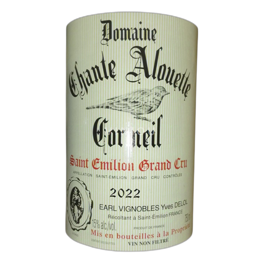 Bordeaux Saint-Émilion Grand Cru Domaine Chante Alouette Corneil 2022