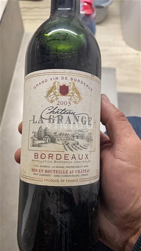Bordeaux Château La Grange 2003