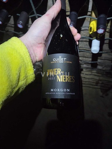 Beaujolais Morgon Guillet Javernières 2022