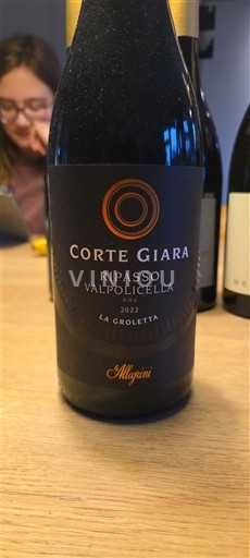 Vénétie Valpolicella Ripasso Corte Giara La Groletta 2022