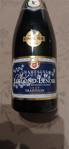 Champagne Sâm-panh Leblond-Lenoir Tradition Không niên vụ