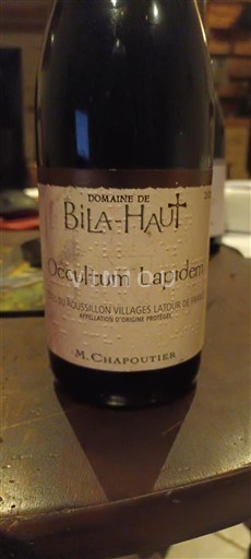 Roussillon Côtes-du-roussillon-villages Domaine Bila-Haut Occultum Lapidem 2020
