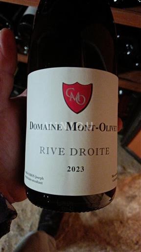 Rhônedalen Côtes du Rhône Domaine Mont-Olivet Rive Droite 2023