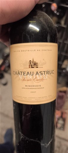 Langvedok Minervois Château Astruc Sainte Eulalie 2007