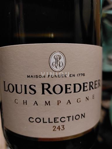 Champagne Champagner Louis Roederer Collection 243 2018