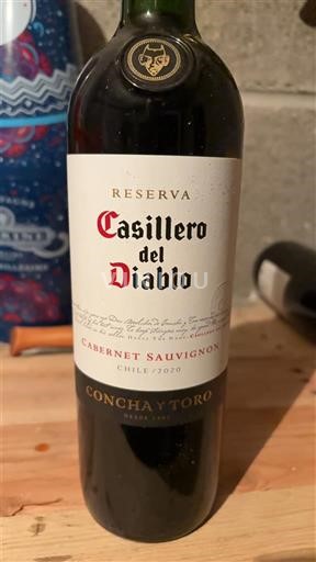 Thung lũng Maipo Maipo Central Concha y Toro Reserva Casillero del Diablo Cabernet Sauvignon 2020