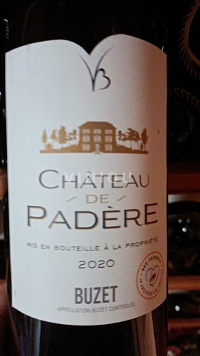 Tây Nam Buzet Château Padère 2020