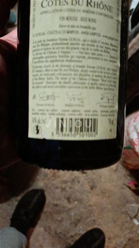Rhônedalen Côtes du Rhône Château Guigal - Ampuis - Côte-Rôtie 2014 2014