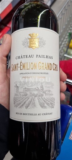 Bordeaux Saint-Émilion Grand Cru Grand Cru Château Pailhas 2012