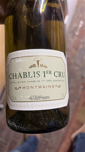 Borgoña No especificado Premier Cru La Chablisienne Montmains 2016