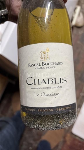 Burgundija Chablis Pascal Bouchard Le Classique 2016