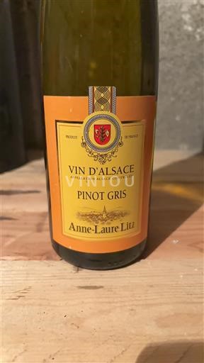 Alsácia Anne-Laure Litz Pinot gris 2019