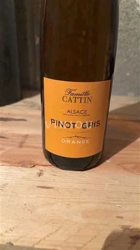 Alsácia Pinot gris Famille Cattin Orange 2022