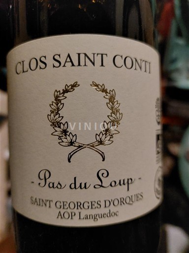 Langvedok Ni doloceno Clos Saint Conti Pas du Loup 2020