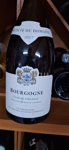 Borgoña Château Meursault Clos du Château 2017