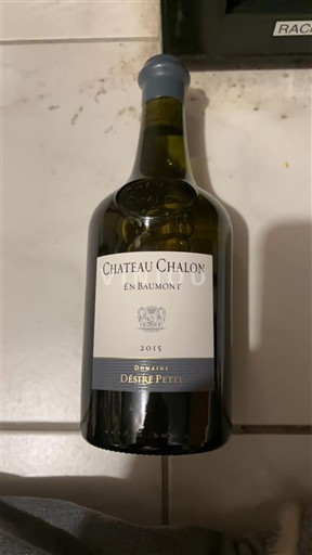 Jura Château-chalon Domaine Désiré Petit En Baumont 2015