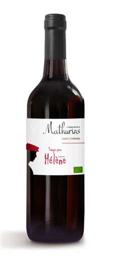 Langvedok Saint-Chinian Domaine S Mathurins Tango pour Hélène Neleten.