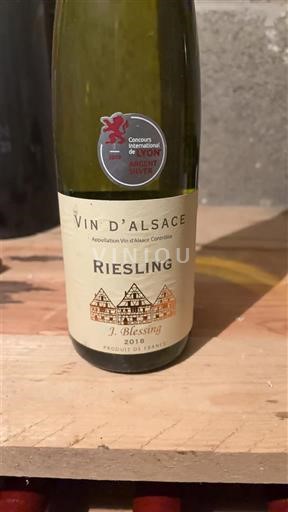 Alsácia Riesling J. Blessing 2018