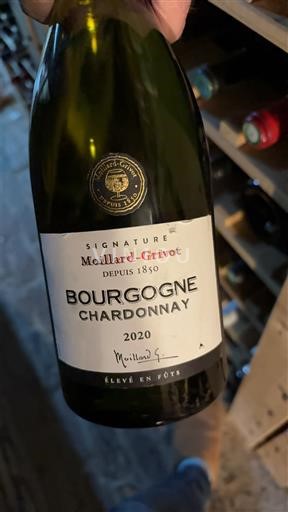 Bourgogne Bourgogne Chardonnay Moillard-Grivot Signature 2020