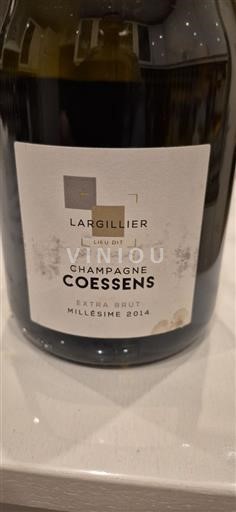 Champagne Sâm-panh Champagne Coessens Largillier Lieu Dit 2014