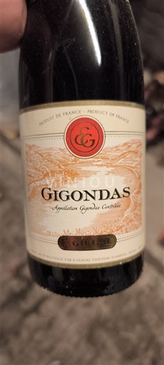 Thung lũng Rhône Gigondas Château Trignon 2015