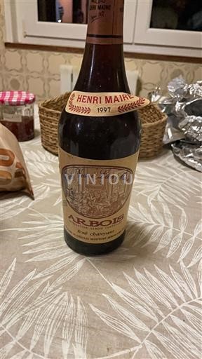 Jura Arbois Henri Maire Rouge Louis Pasteur 1997