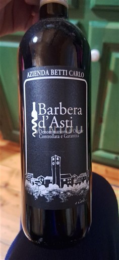 Piemonte Barbera d'Asti Azienda Betti Carlo 2023