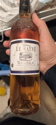 Lounais-Ranska Monbazillac Château Le Hayne 2005
