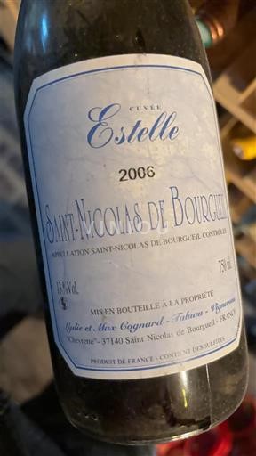 Loire Valley Saint-Nicolas-De-Bourgueil Yves et Max Coguard Estelle 2006