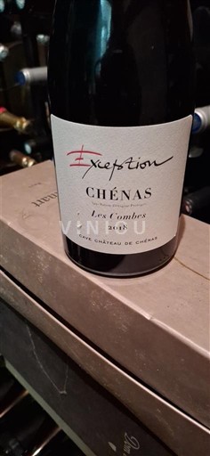 Beaujolais Chénas Château Chénas Exception Les Combes 2018