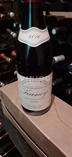 Wines Rouge sec Domaine Jacky Renard 2016 France Burgundy Irancy AOC