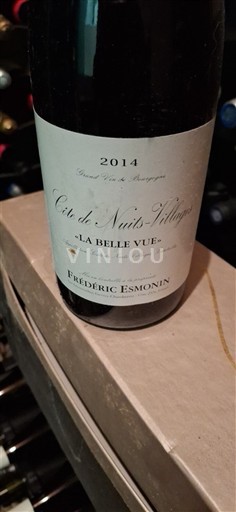 Burgund Côte de Nuits Villages Frédéric Esmonin La Belle Vue 2014