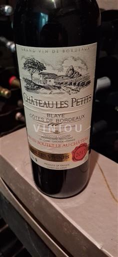 Bordeaux Blaye-Côtes-de-Bordeaux Château Les Petits 2017