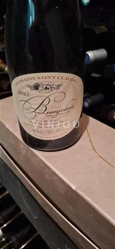 Beaujolais Domaine Saint Claude 2013