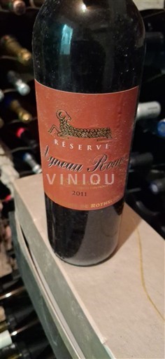 Bordeaux Baron Philippe de Rothschild Réserve Mouton Cadet Agneau Rouge 2011