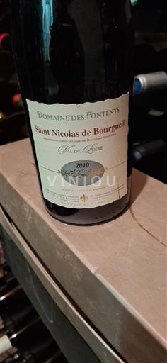 Thung lũng sông Loire Saint-Nicolas-De-Bourgueil Domaine S Fontenys 2010