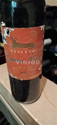 Bordeaux Lagneau Perret Réserve 2007