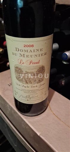 Sudoeste No especificado Domaine Meunier Le Perail 2008