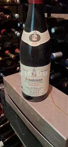 Vinos Rouge sec Les Charmes Cave des Producteurs de Santenay 2005 Francia Borgoña Santenay AOC