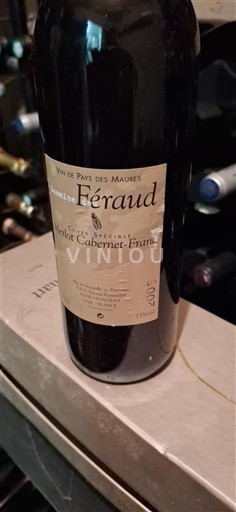 Provence Không được chỉ định Féraud Merlot Cabernet-Franc 2005